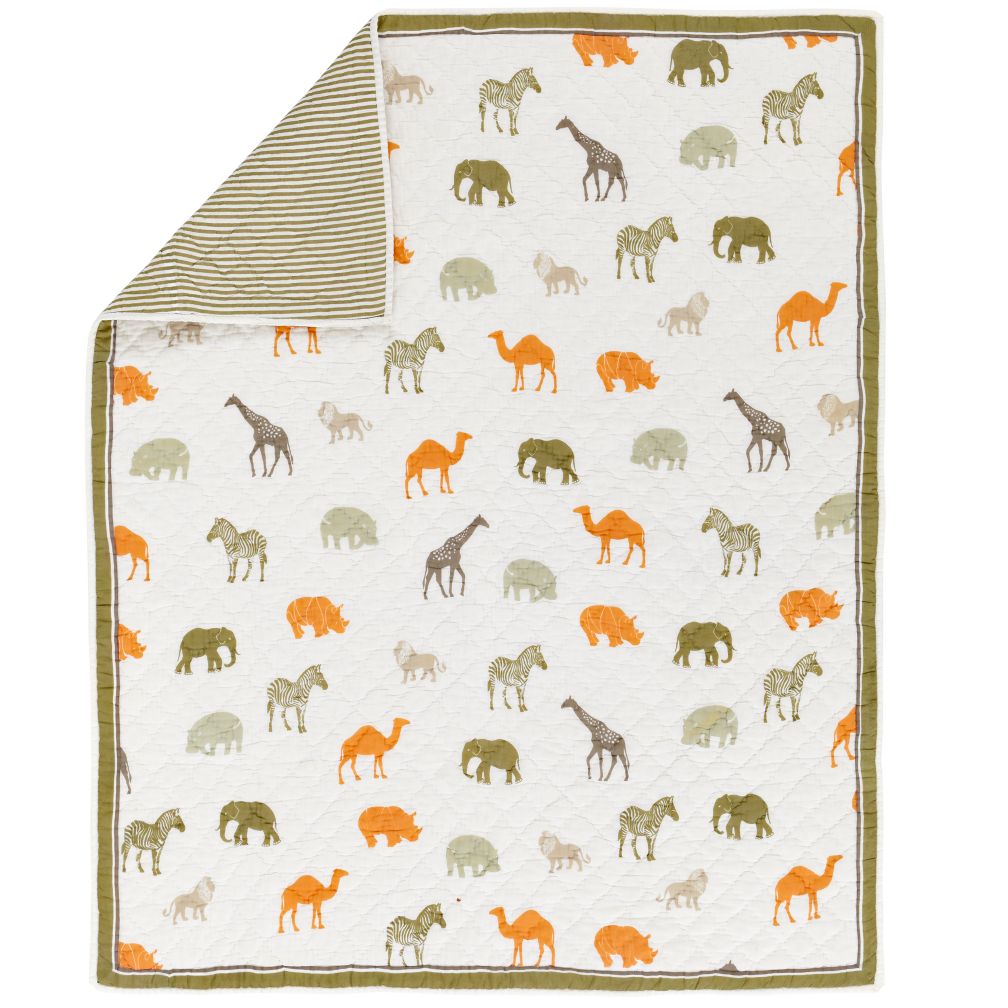 When in Roam Crib Quilt