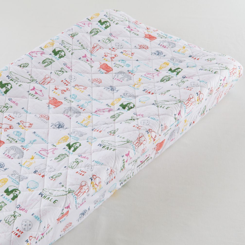 Field Guide Changer Pad Cover (Animal Print)