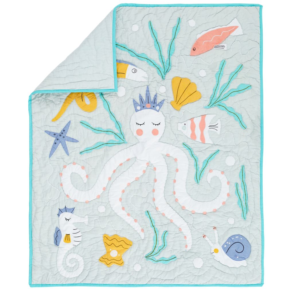 Marine Queen Crib Quilt