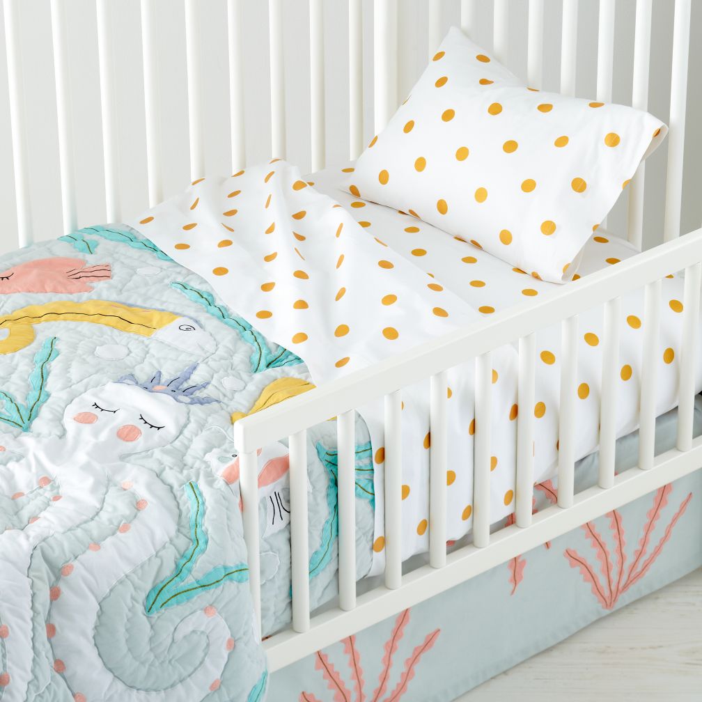 Marine Queen Toddler Sheet Set