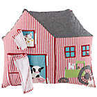Moo Moo Barn Throw Pillow