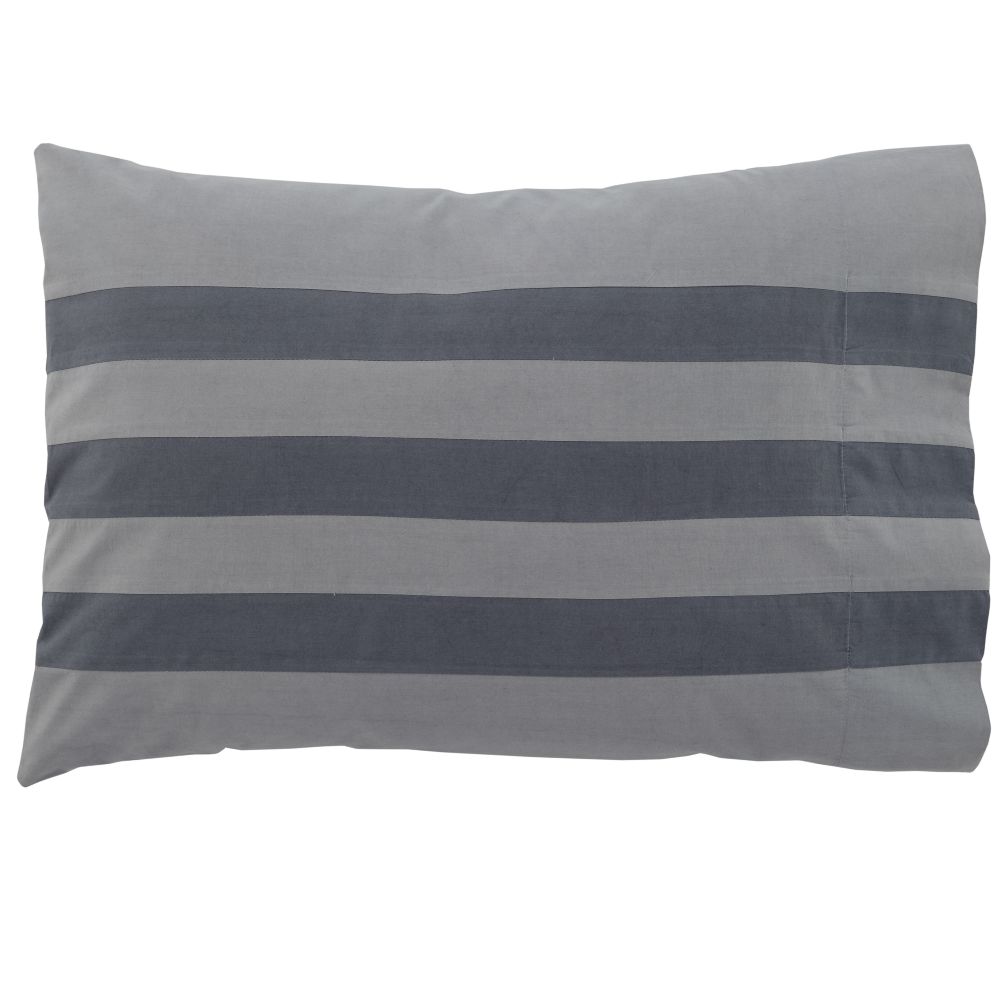 Wide Lined Sham