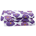 Twin Poppy Sheet Set(includes 1 fitted sheet, 1 flat sheet and 1 case)