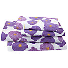 Full Poppy Sheet Set(includes 1 fitted sheet, 1 flat sheet and 2 cases)