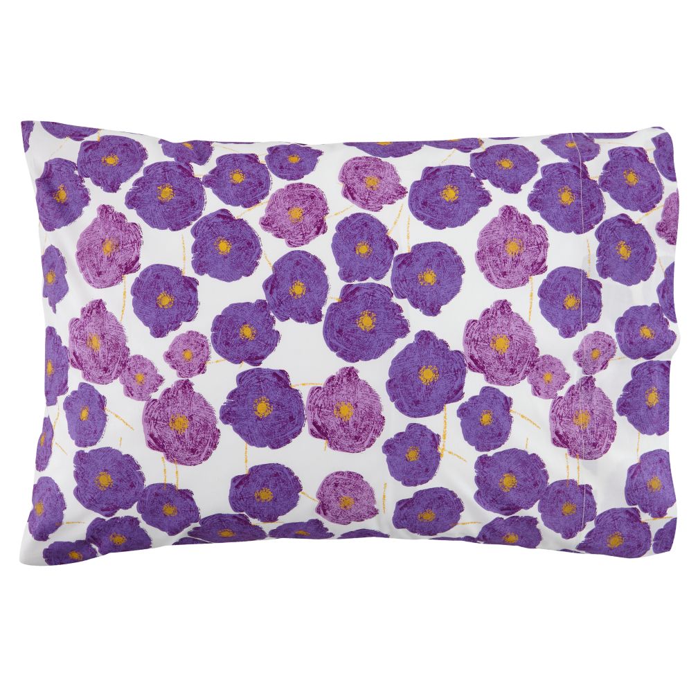 Poppy Pillowcase