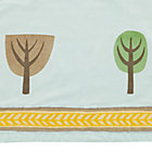 Elephants Crib Skirt