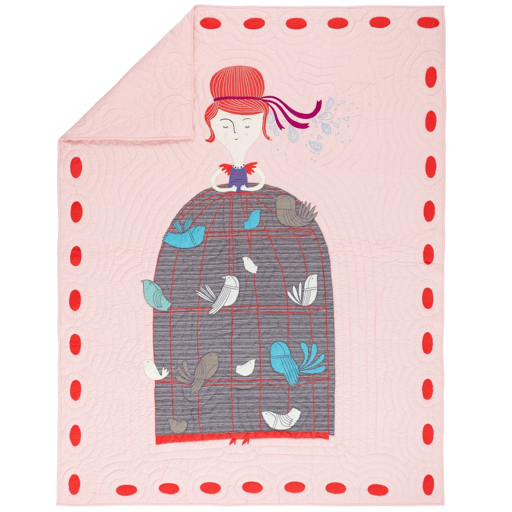 Madame Aviary Quilt (Full-Queen)