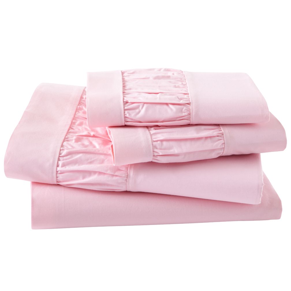 Thrilled to be Frilled Sheet Set (Pink)