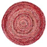 Ring Around the Ribbon Rug (Pink)