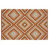 Step Cut Diamond Rug