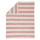 Pink Striped Baby Blanket