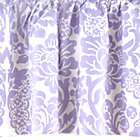 Lavender Floral/Lattice Reversible Gathered Skirt