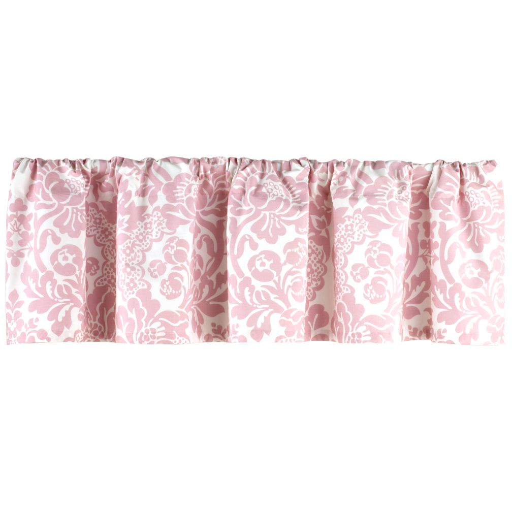 Wallpaper Floral Valance (Pink)