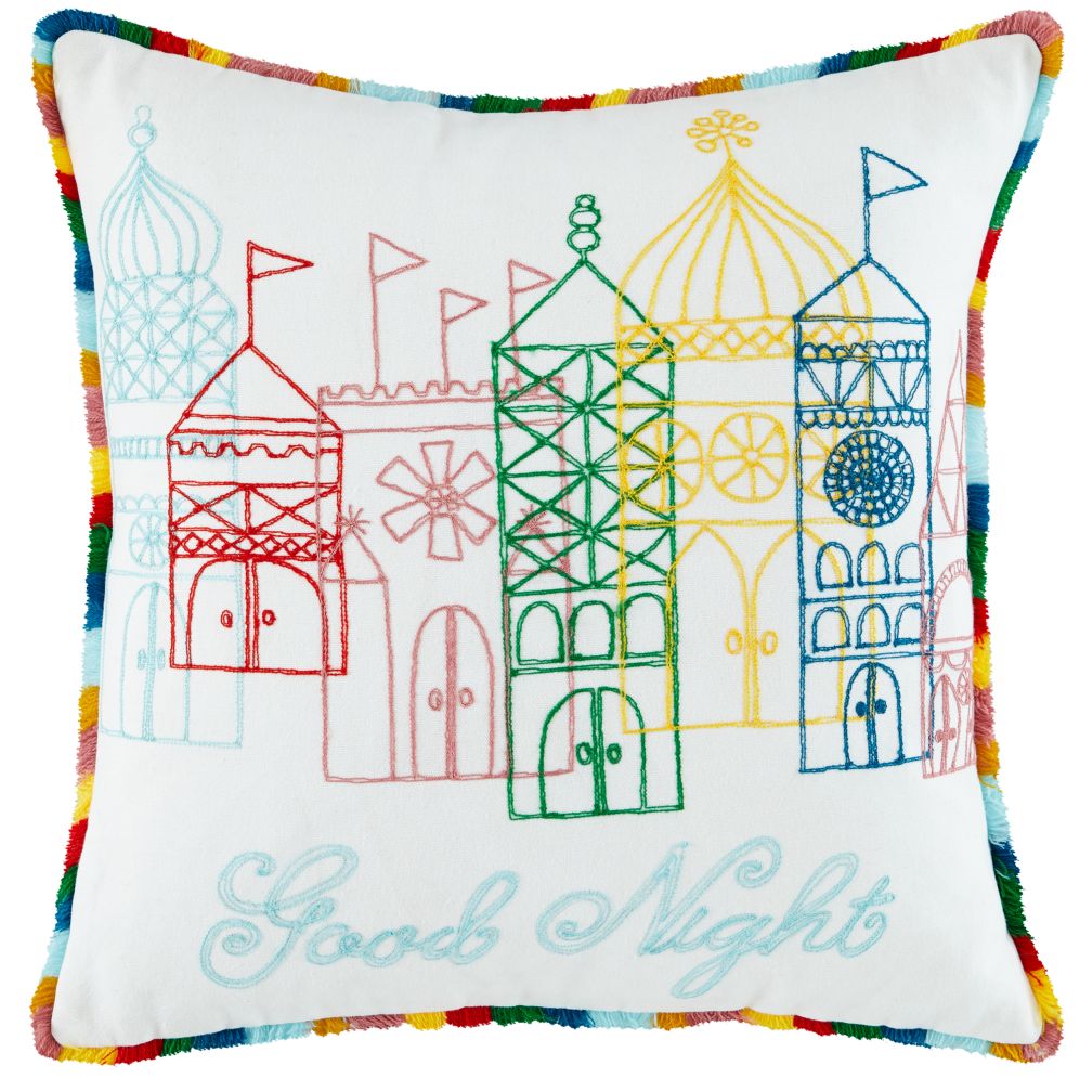 1001 Good Nights Throw Pillow