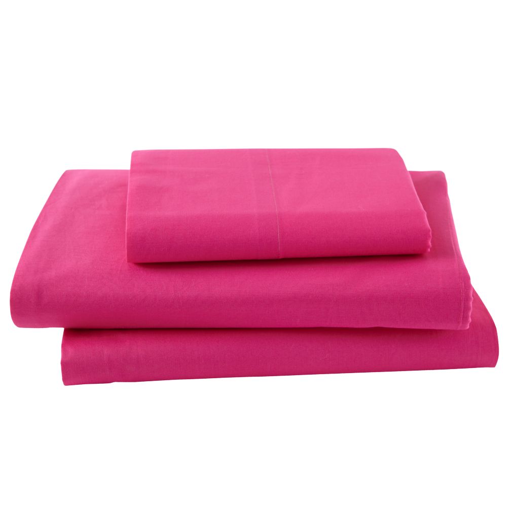 Hot Pink Neon Sheet Set (Twin)