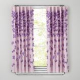 Bow Tied Curtain Panels (Lavender)