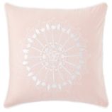 Antique Chic Floral Throw Pillow