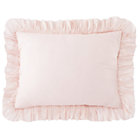 Antique Chic Pink Ruffle Sham