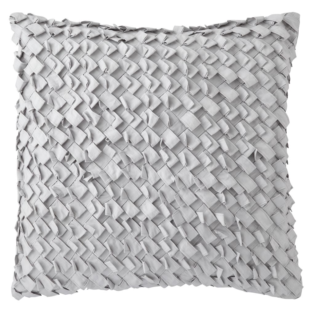 Antique Chic Basketweave Throw Pillow