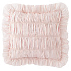 Set Antique Chic Rouched Throw Pillow (Includes Cover and Insert)