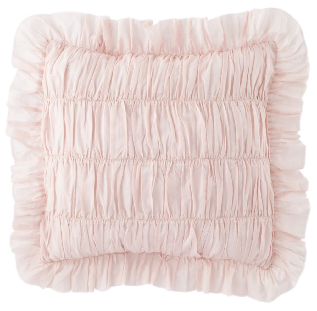 Antique Chic Rouched Throw Pillow