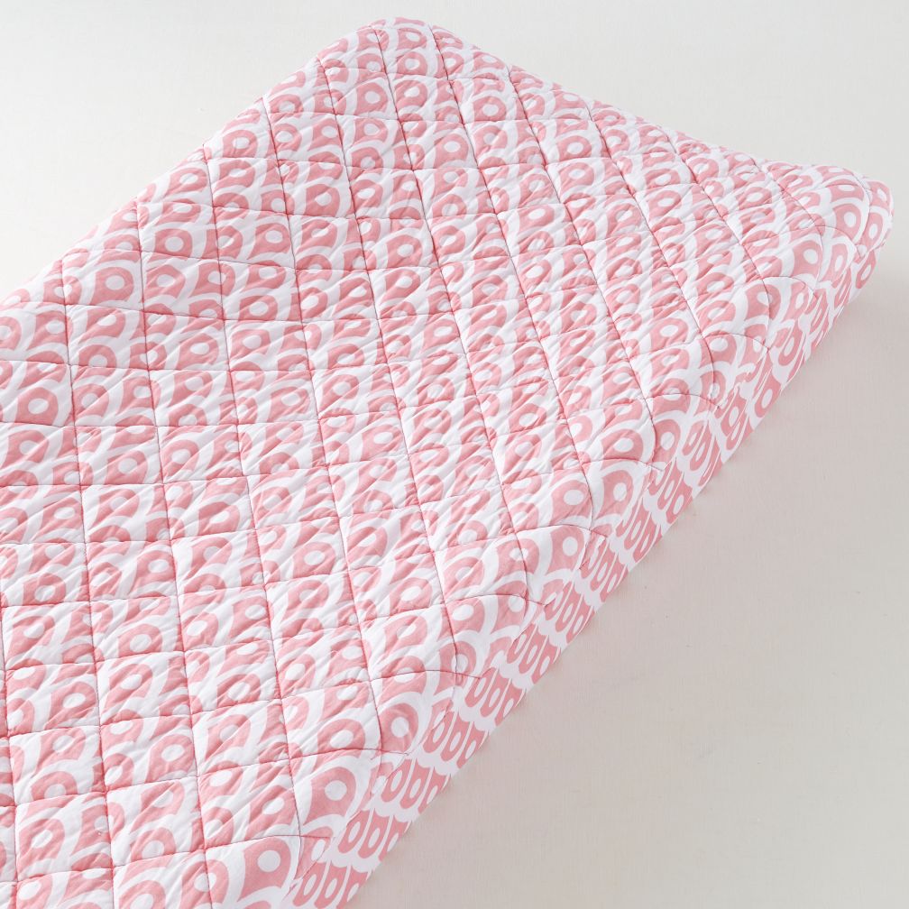 Changer Pad Cover (Pink Mosaic)