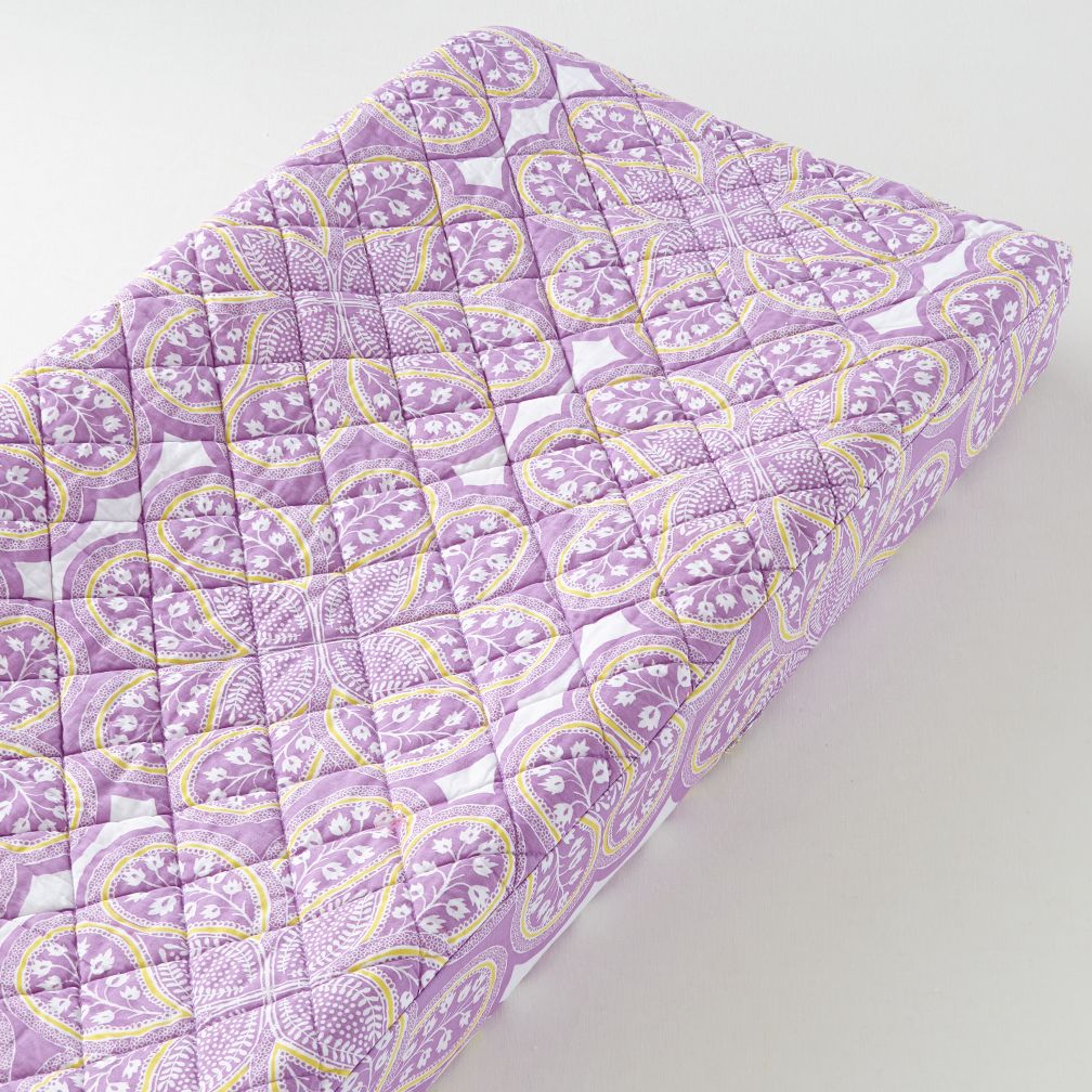 Changer Pad Cover (Lavender Paisley)