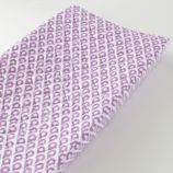 Mosaic Paisley Changer Pad Cover (Lavender Print)