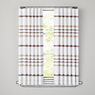 63" Khaki Wide Ruled Curtain Panel(Sold individually)