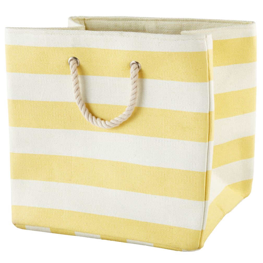 Stripes Around the Floor Bin (Yellow)