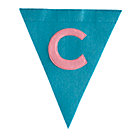 C Print Neatly Girl Letter