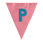 P Print Neatly Girl Letter