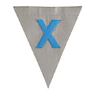 X Print Neatly Boy Letter