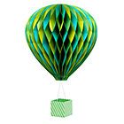 Green Beautiful Balloon Hang Up