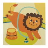 Three Ring Wall Art (Lion)