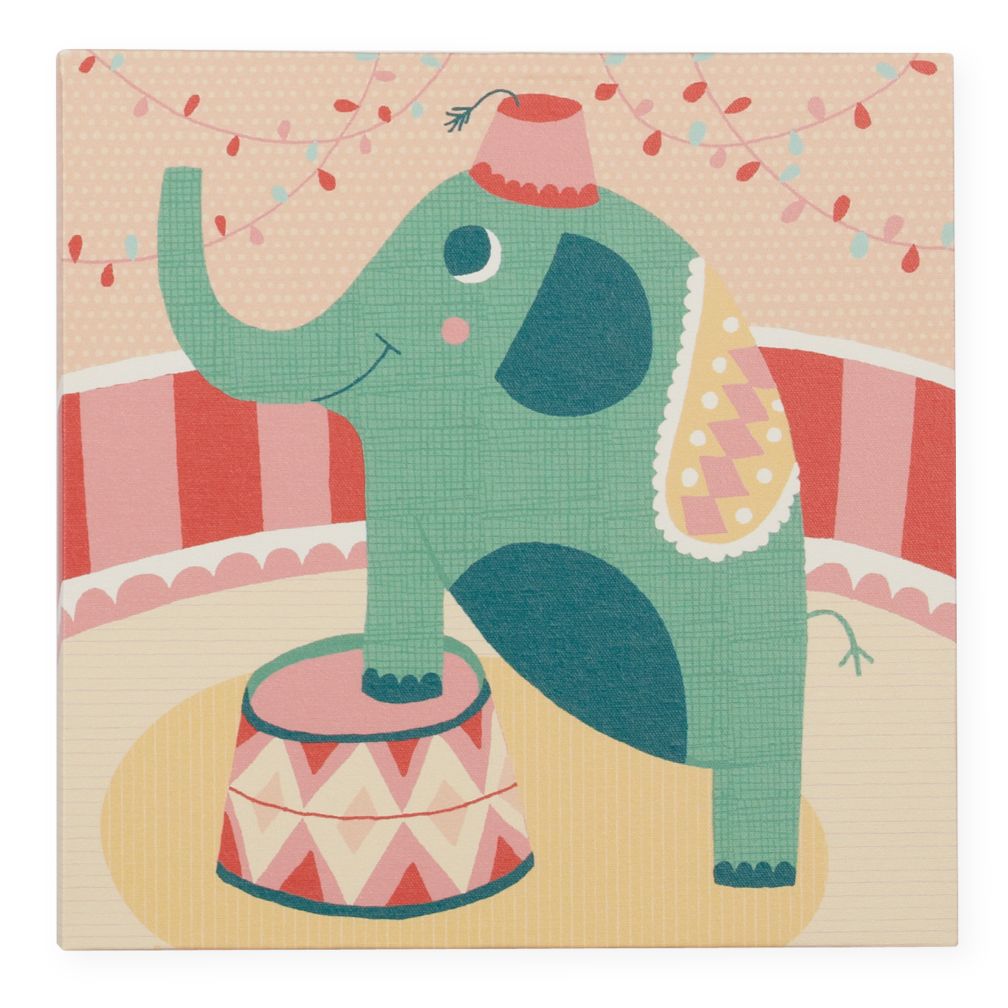 Three Ring Wall Art (Elephant)