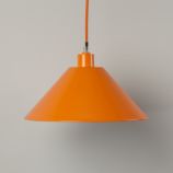 Pop of Color Pendant Shade (Orange Triangle)