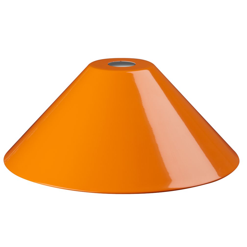 Pop of Color Pendant Shade (Orange Triangle)
