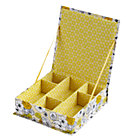 Yellow Flower Girl Collection Box