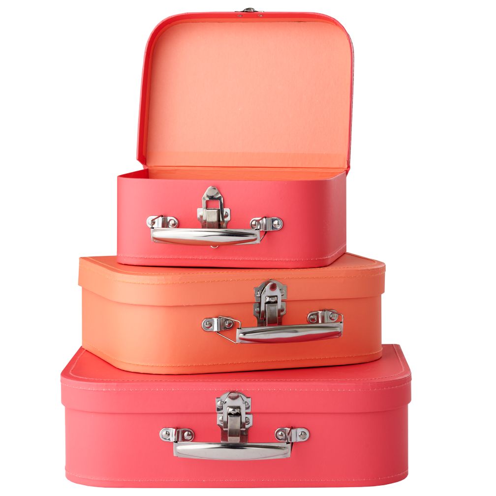 Bon Voyage Suitcase (Pink/Peach)