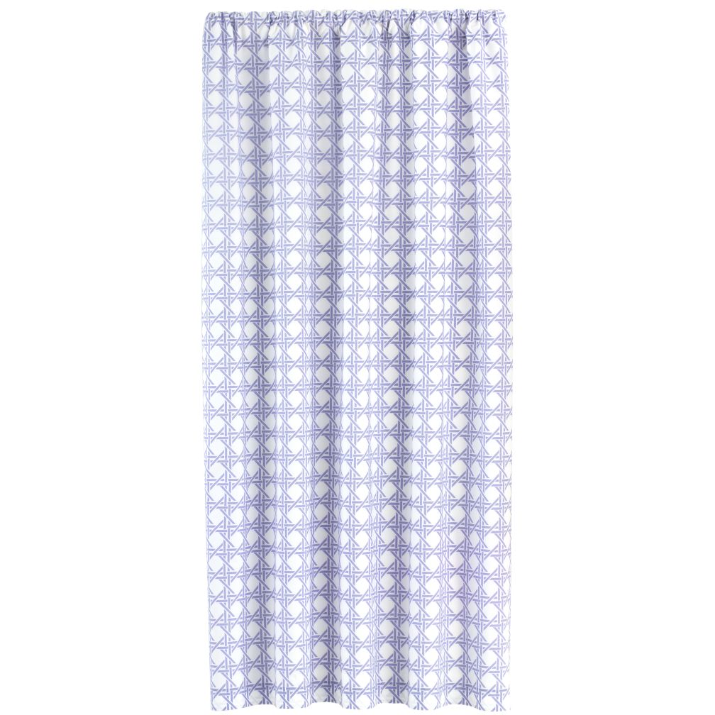 84" Lattice Curtain Panel (Lavender)
