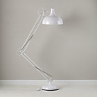 White Big Floor Lamp