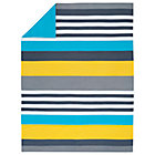Twin Wide Lined Duvet Cover