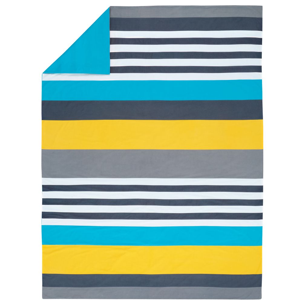 Wide Lined Duvet Cover (Full-Queen)