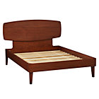 Full Walnut Ellipse Bed