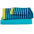 Twin Oceanic Sheet Set(includes 1 fitted sheet, 1 flat sheet and 1 case)