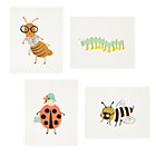 Bug Prints Set of 4A Savings of $10