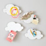 Mini Cloud Corkboards (Set of 4)