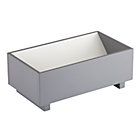 Grey/White Open Book Bin