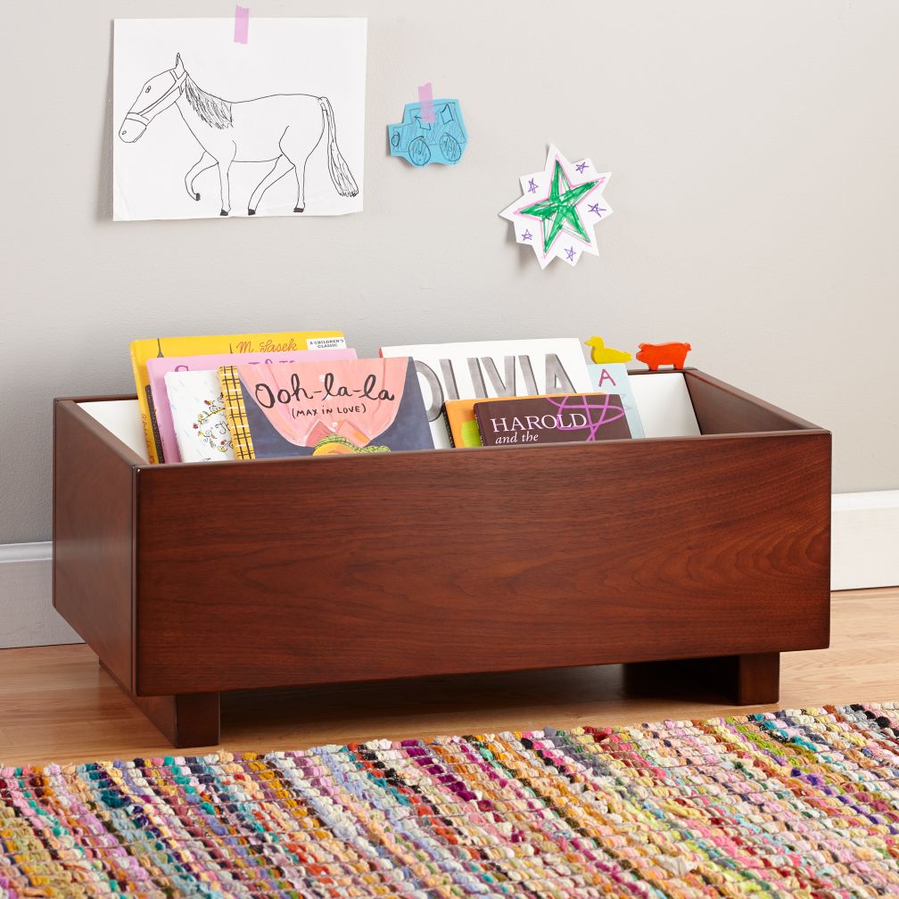 Open Book Bin (Walnut)